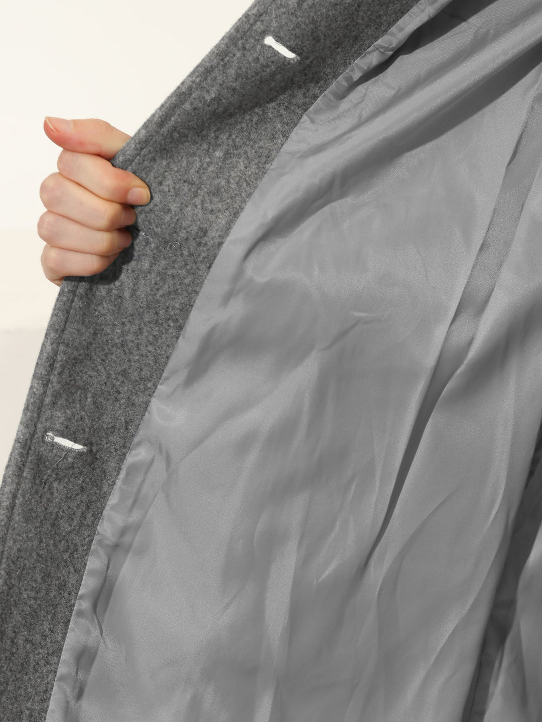 Ylonna | Elegant Single Breasted Tailored Winter Coat