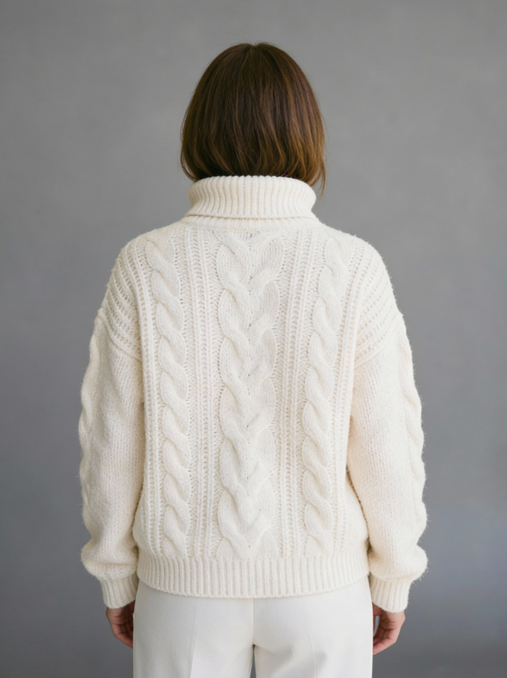 The Linda Sweater  — Cozy Colorblock