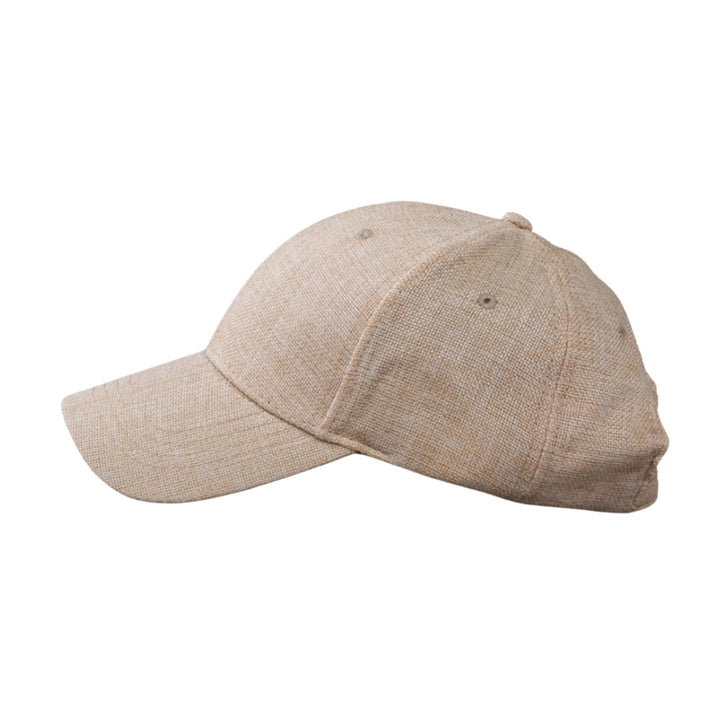 Camden | Classic Linen Baseball Cap Unisex - Structured Fit