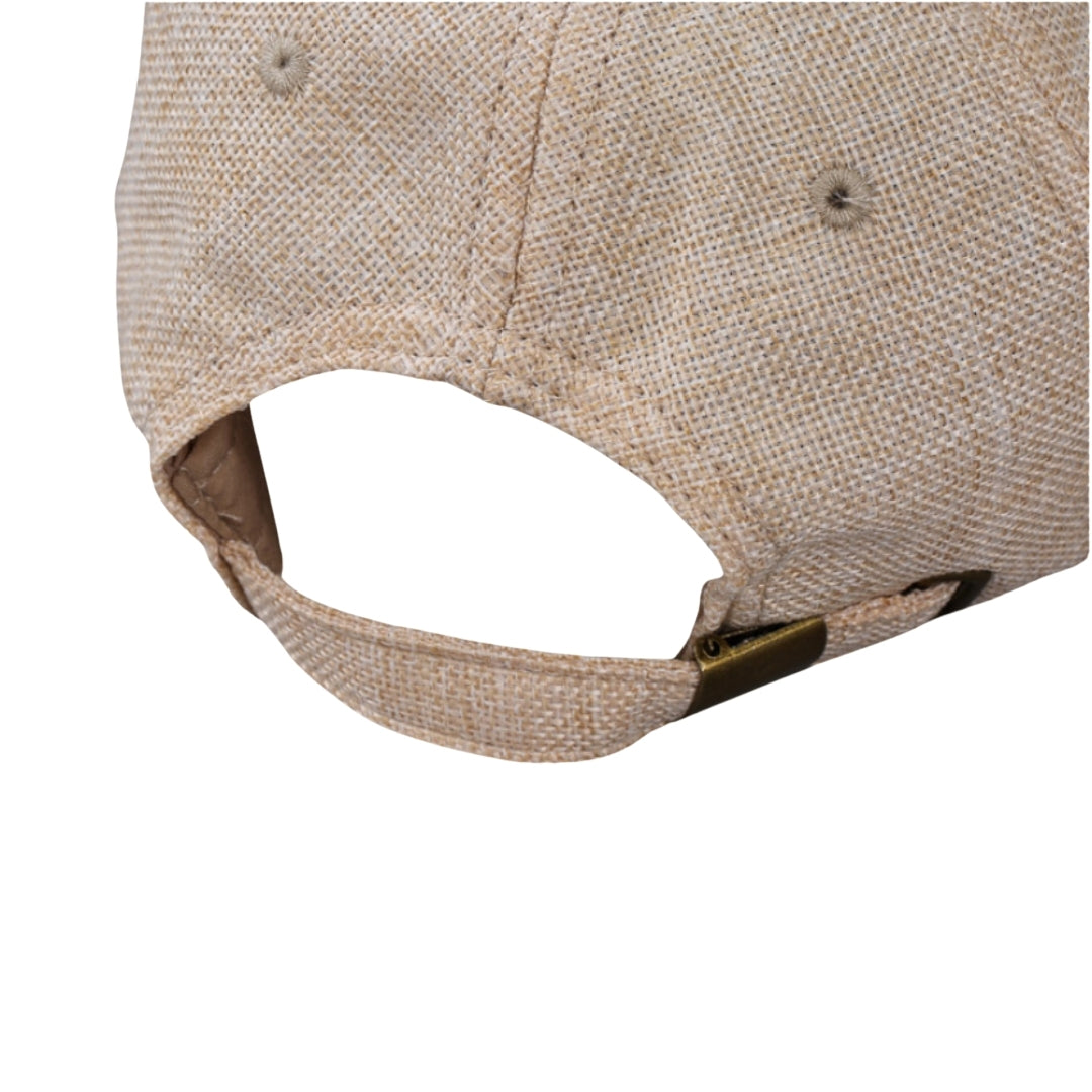 Camden | Classic Linen Baseball Cap Unisex - Structured Fit