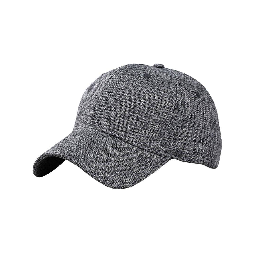 Camden | Classic Linen Baseball Cap Unisex - Structured Fit