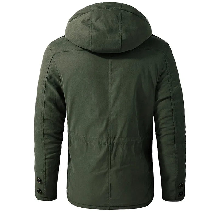 Dominik | Stylish Fleece Lined Winter Parka With Hood