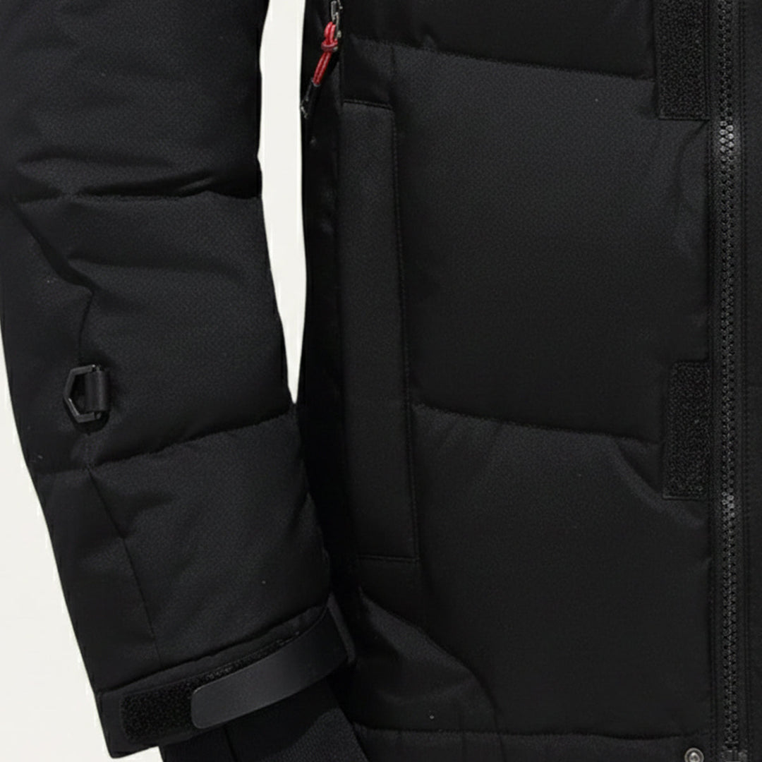 Serena | Stylish Quilted Down Puffer Jacket With Hood