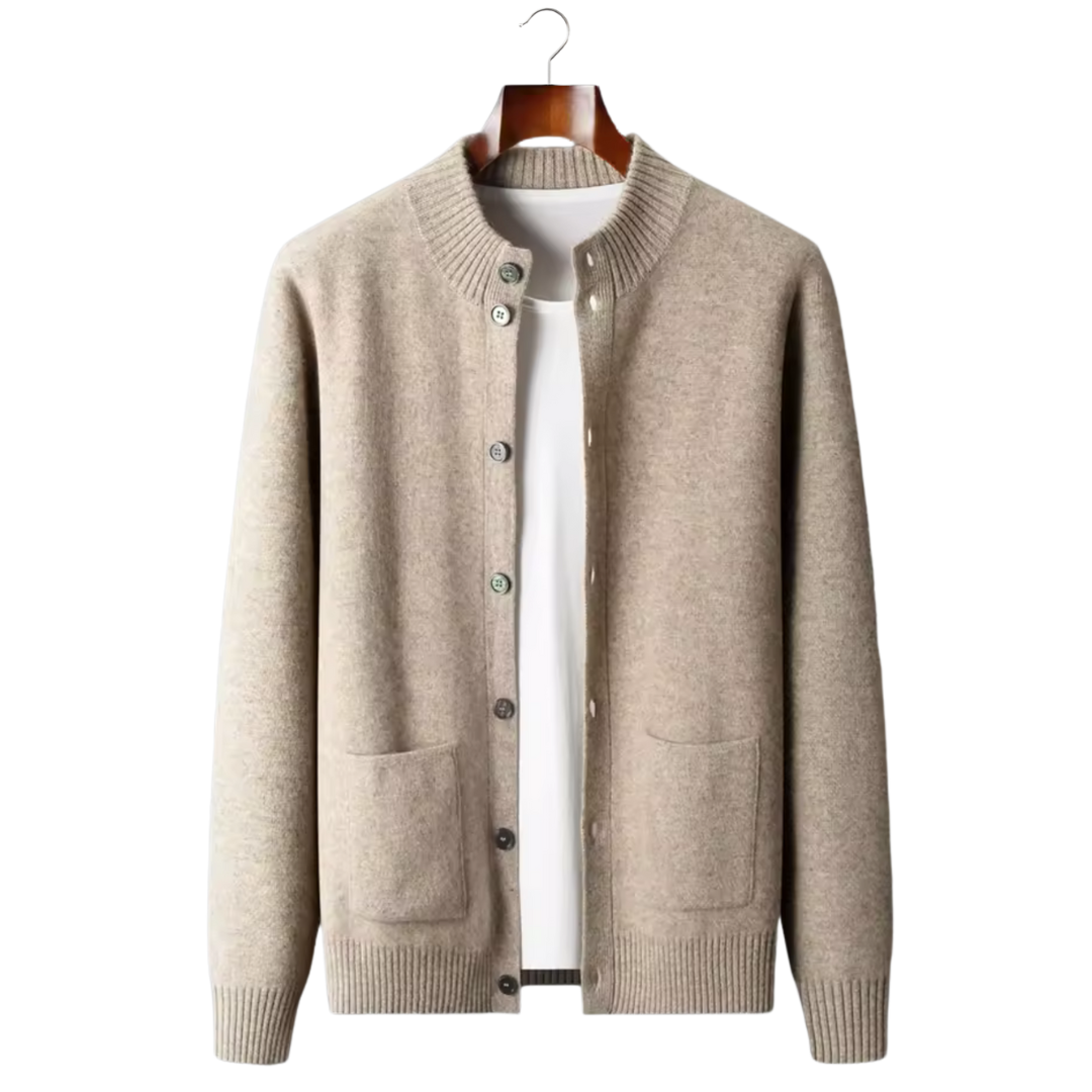 Magnus | Elegant Button-Front Cashmere Cardigan Men