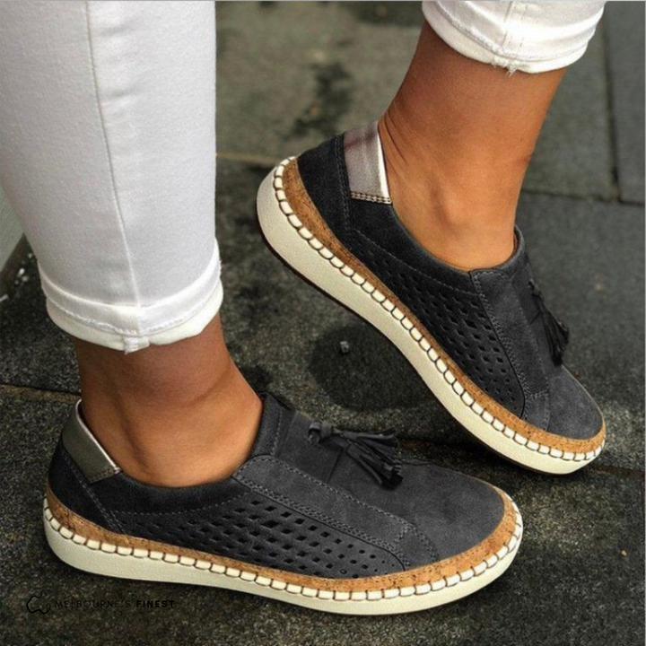 Westhill | Chic Perforated Slip-On Shoes With Breathable Design