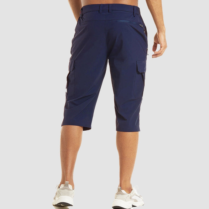 Evelyn | Stylish Men's Stretch Cargo Shorts With Utility Pockets