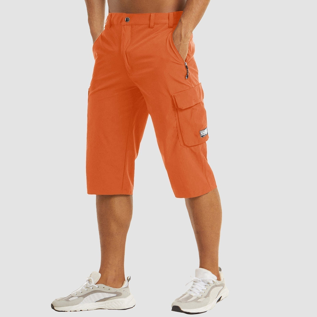 Evelyn | Stylish Men's Stretch Cargo Shorts With Utility Pockets