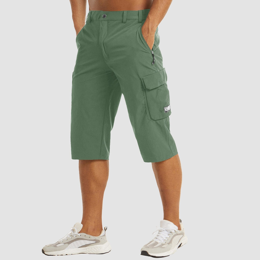 Evelyn | Stylish Men's Stretch Cargo Shorts With Utility Pockets
