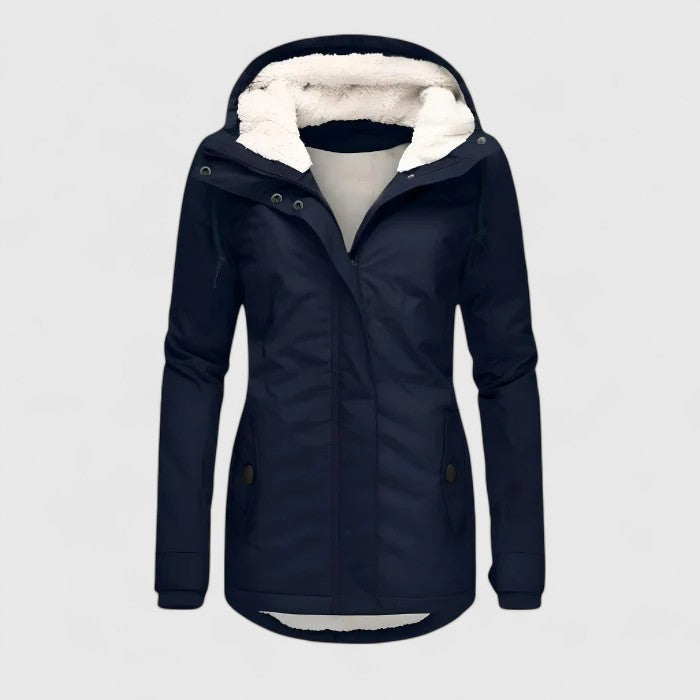 Piper | Stylish Waterproof Hooded Winter Jacket With Fleece Lining