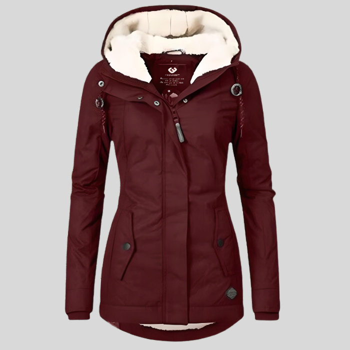 Elyse | Stylish Hooded Long Waterproof Winter Parka