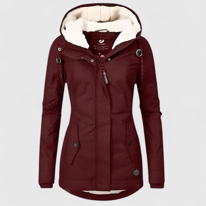 Piper | Stylish Waterproof Hooded Winter Jacket With Fleece Lining