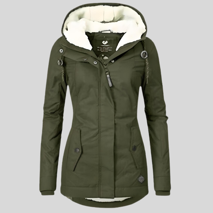 Elyse | Stylish Hooded Long Waterproof Winter Parka