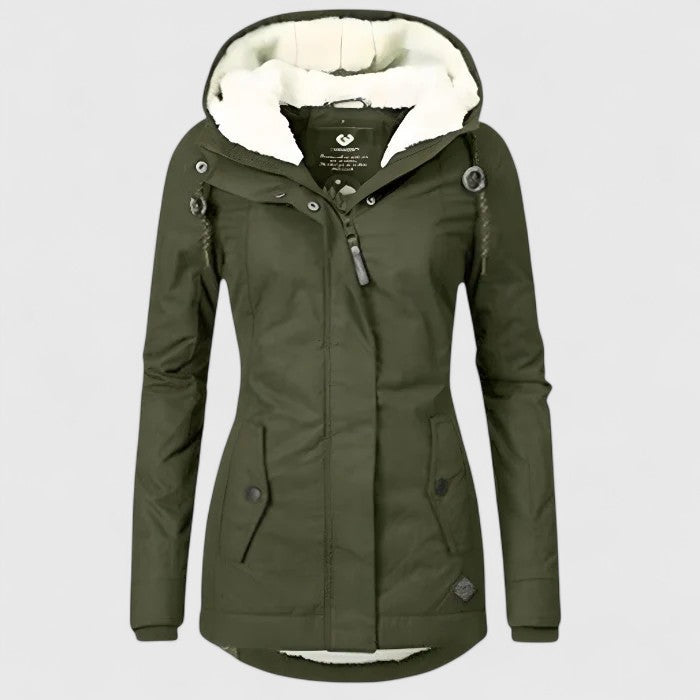 Piper | Stylish Waterproof Hooded Winter Jacket With Fleece Lining