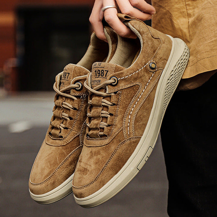 Sophia | Elegant Italian Suede Cushioned Comfort Sneakers