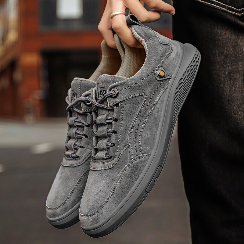 Sophia | Elegant Italian Suede Cushioned Comfort Sneakers