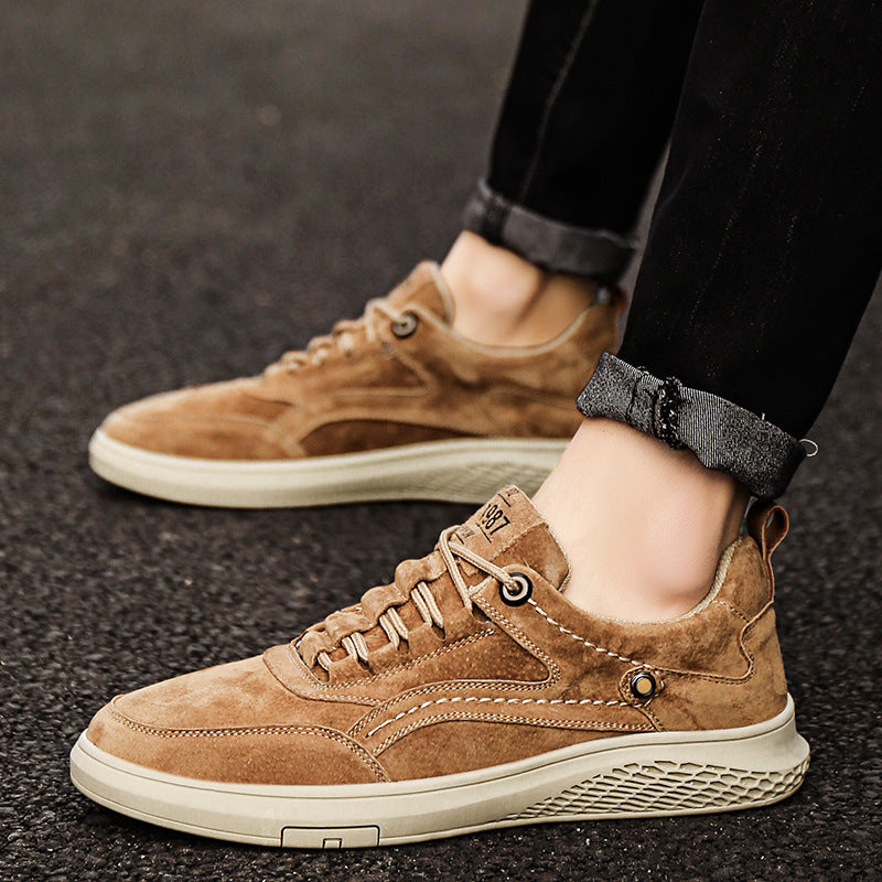 Sophia | Elegant Italian Suede Cushioned Comfort Sneakers