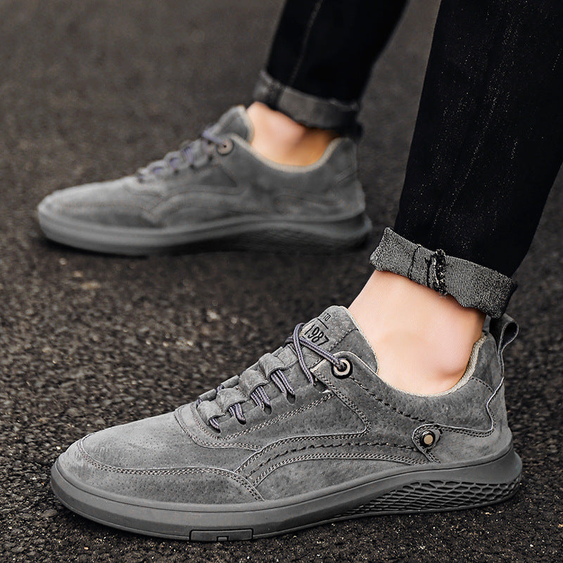 Sophia | Elegant Italian Suede Cushioned Comfort Sneakers