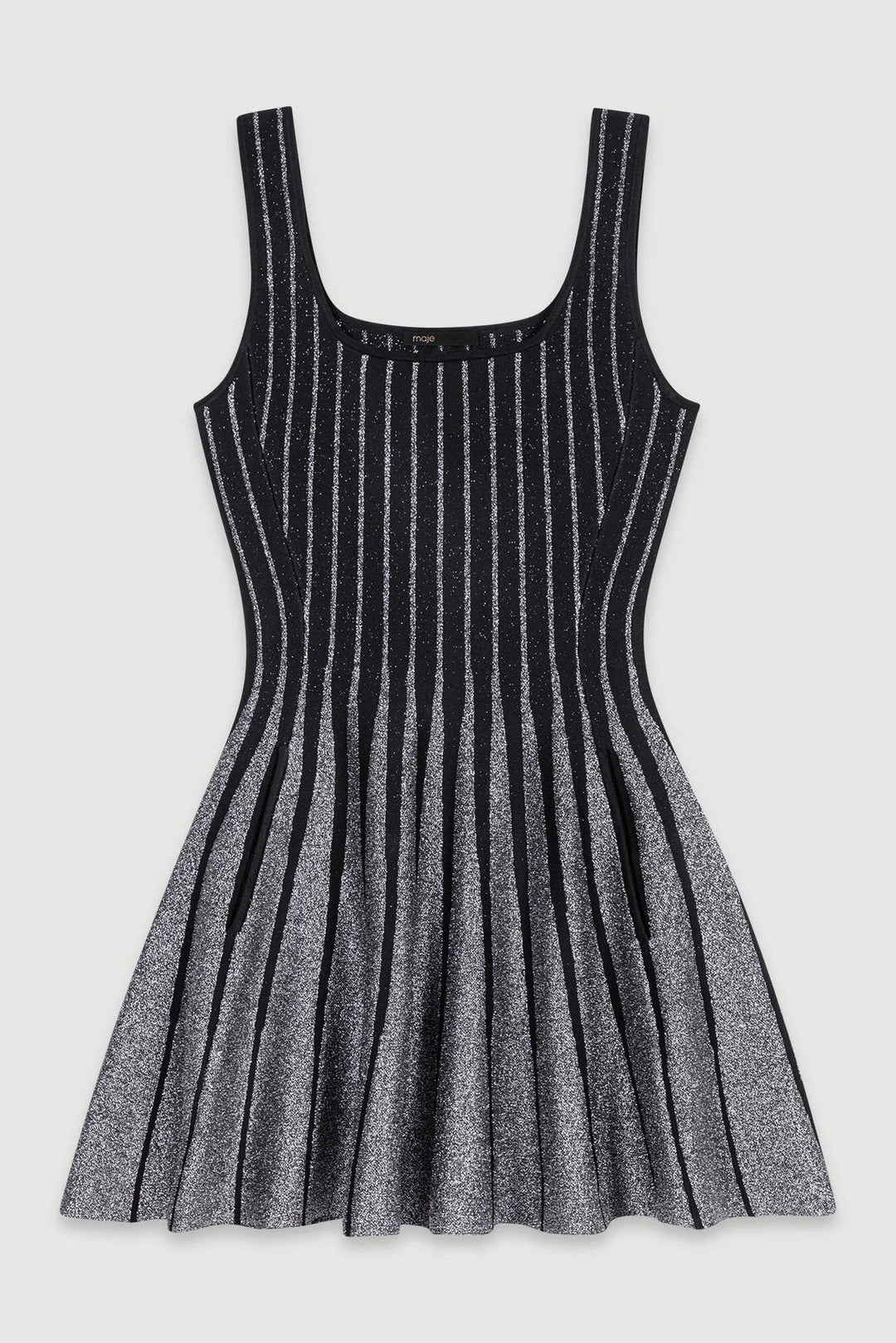 Aurelia | Elegant Square Neck Sequin Mini Dress