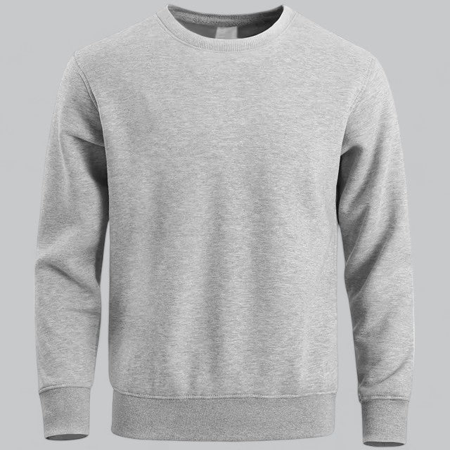 Nathan | Men’s Classic Crew Neck Basic Sweatshirt