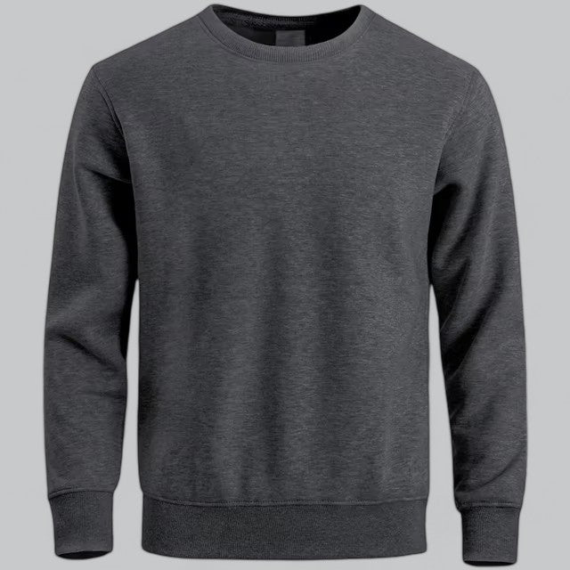 Nathan | Men’s Classic Crew Neck Basic Sweatshirt