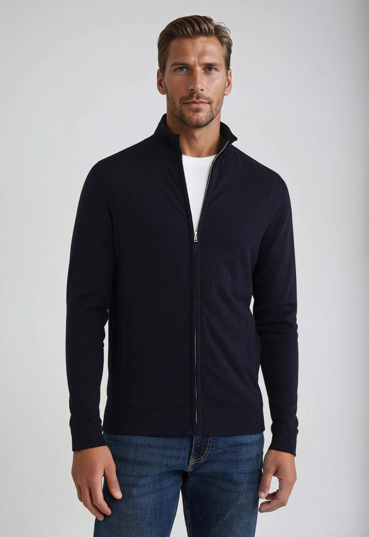 Matthew | Men’s Full Zip Classic Style Sweatshirt