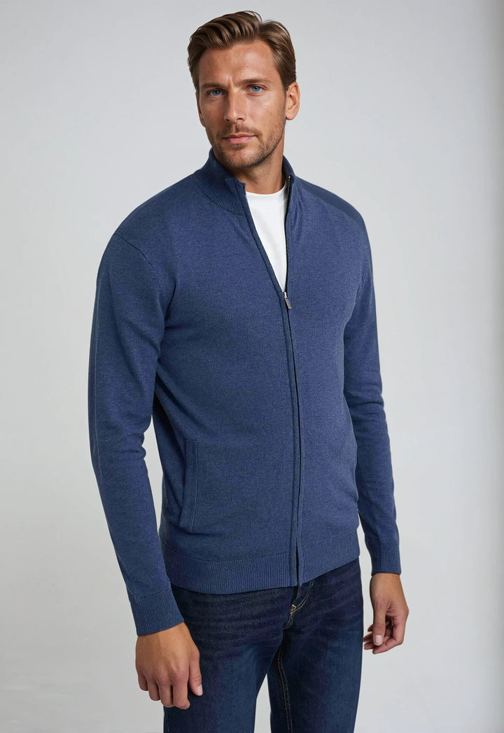 Matthew | Men’s Full Zip Classic Style Sweatshirt