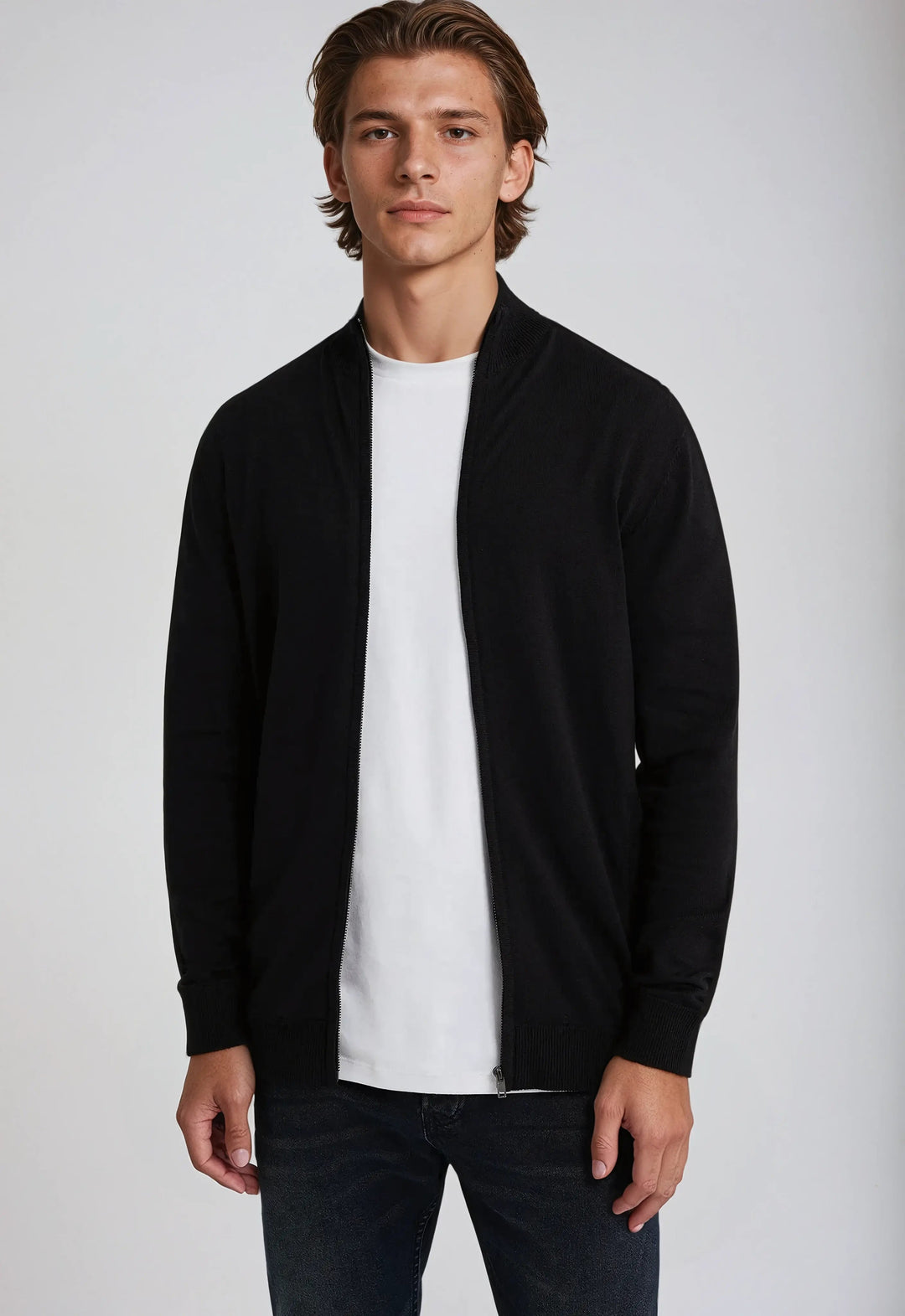 Matthew | Men’s Full Zip Classic Style Sweatshirt