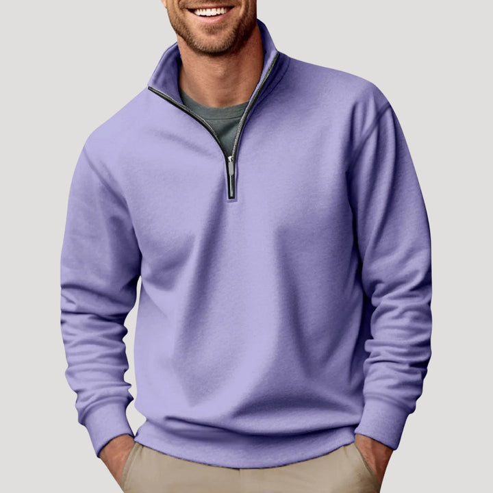 Liam | Men’s Minimal Quarter Zip Sweatshirt