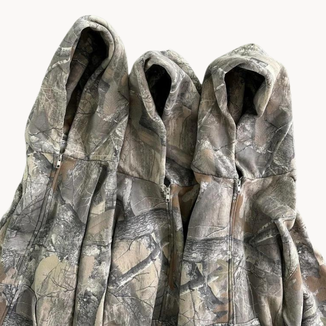 Chloe | Stylish Realtree Camo Oversized Hoodie With Hood