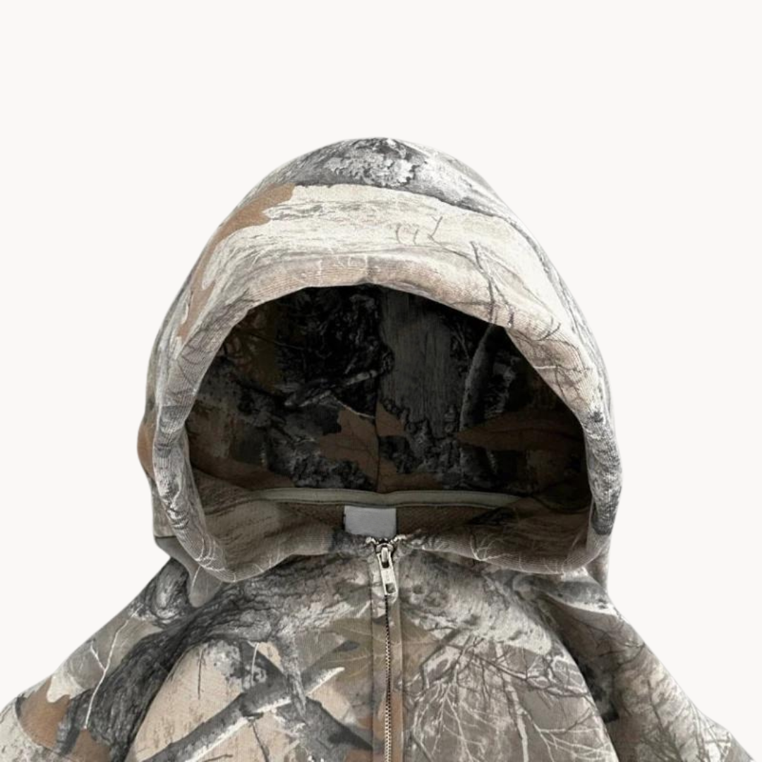 Chloe | Stylish Realtree Camo Oversized Hoodie With Hood