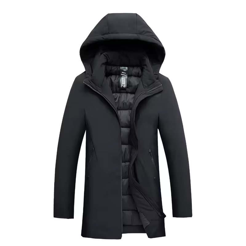 Ava | Elegant Hooded Winter Parka With Warm Insulation