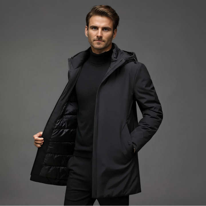 Ava | Elegant Hooded Winter Parka With Warm Insulation
