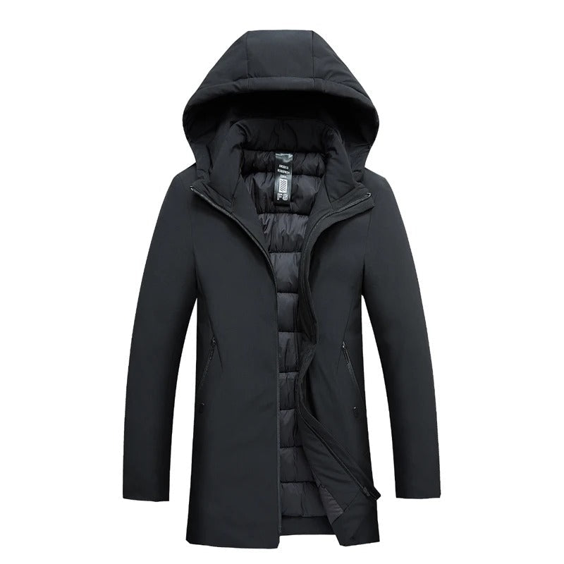 Ava | Elegant Hooded Winter Parka With Warm Insulation
