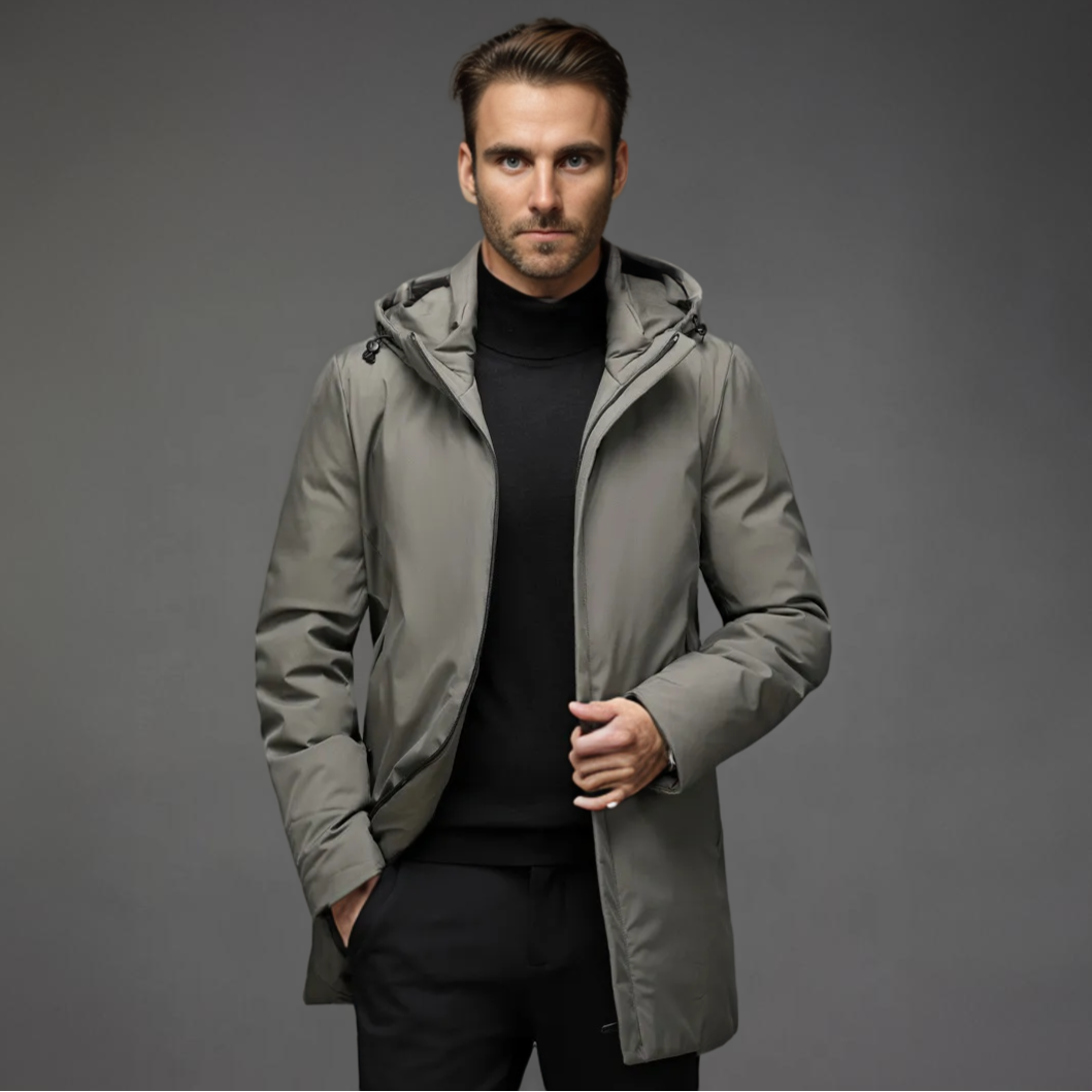 Ava | Elegant Hooded Winter Parka With Warm Insulation