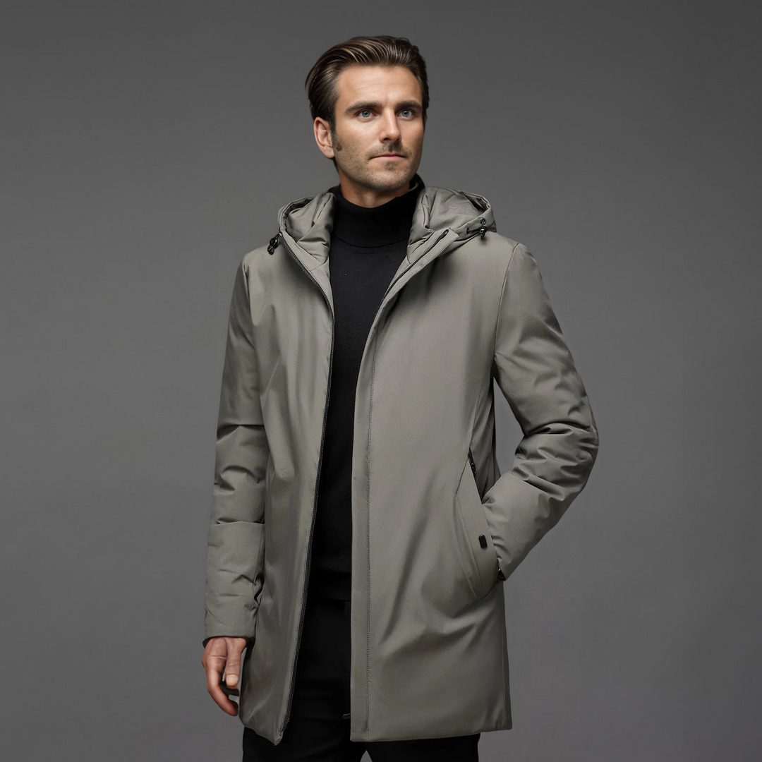 Ava | Elegant Hooded Winter Parka With Warm Insulation
