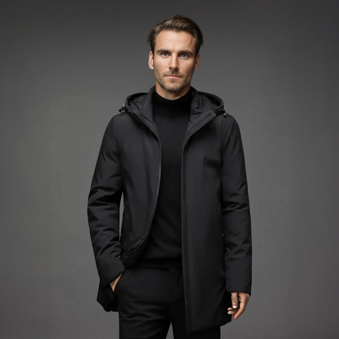 Ava | Elegant Hooded Winter Parka With Warm Insulation