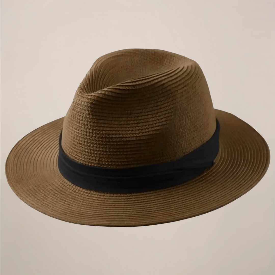 Drake | Stylish Handmade Panama Hat Men - Wide Brim Summer