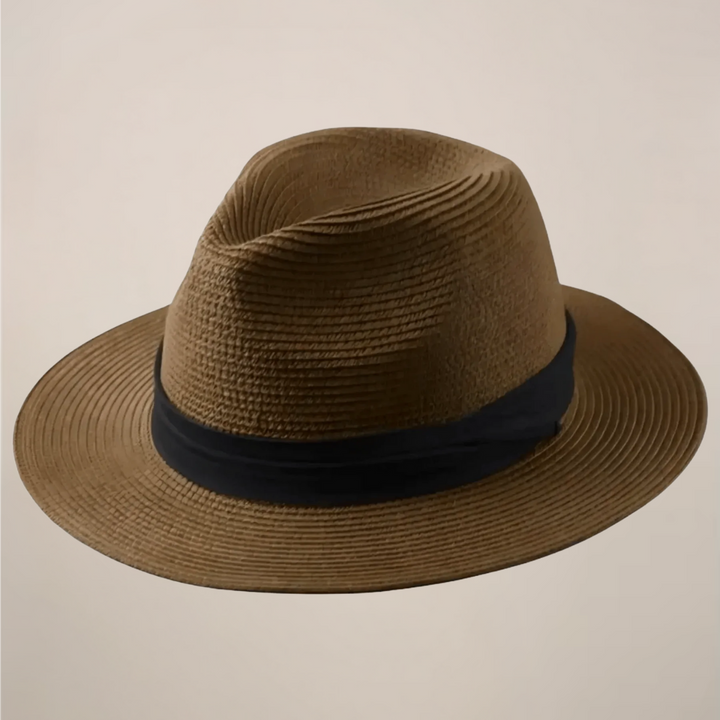 Drake | Stylish Handmade Panama Hat Men - Wide Brim Summer