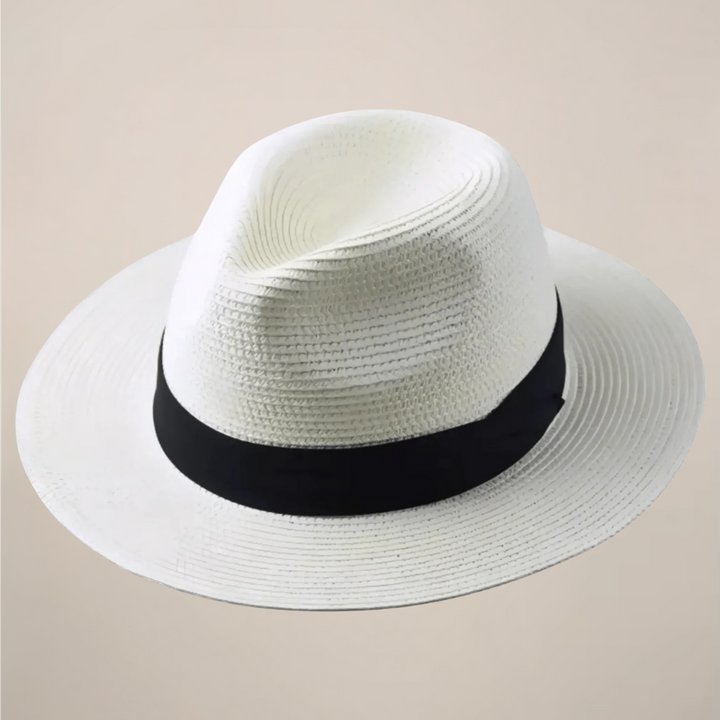 Drake | Stylish Handmade Panama Hat Men - Wide Brim Summer