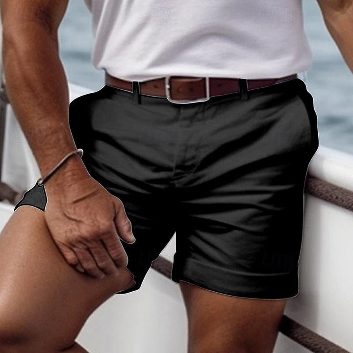 Axel | Stylish Lightweight Summer Shorts Men - Coral Pink