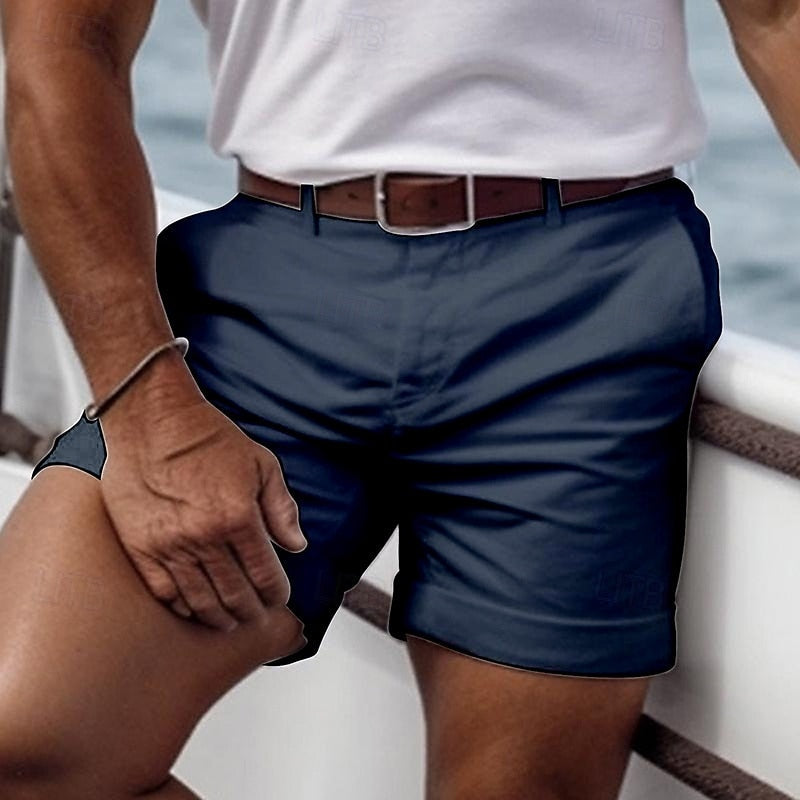 Axel | Stylish Lightweight Summer Shorts Men - Coral Pink