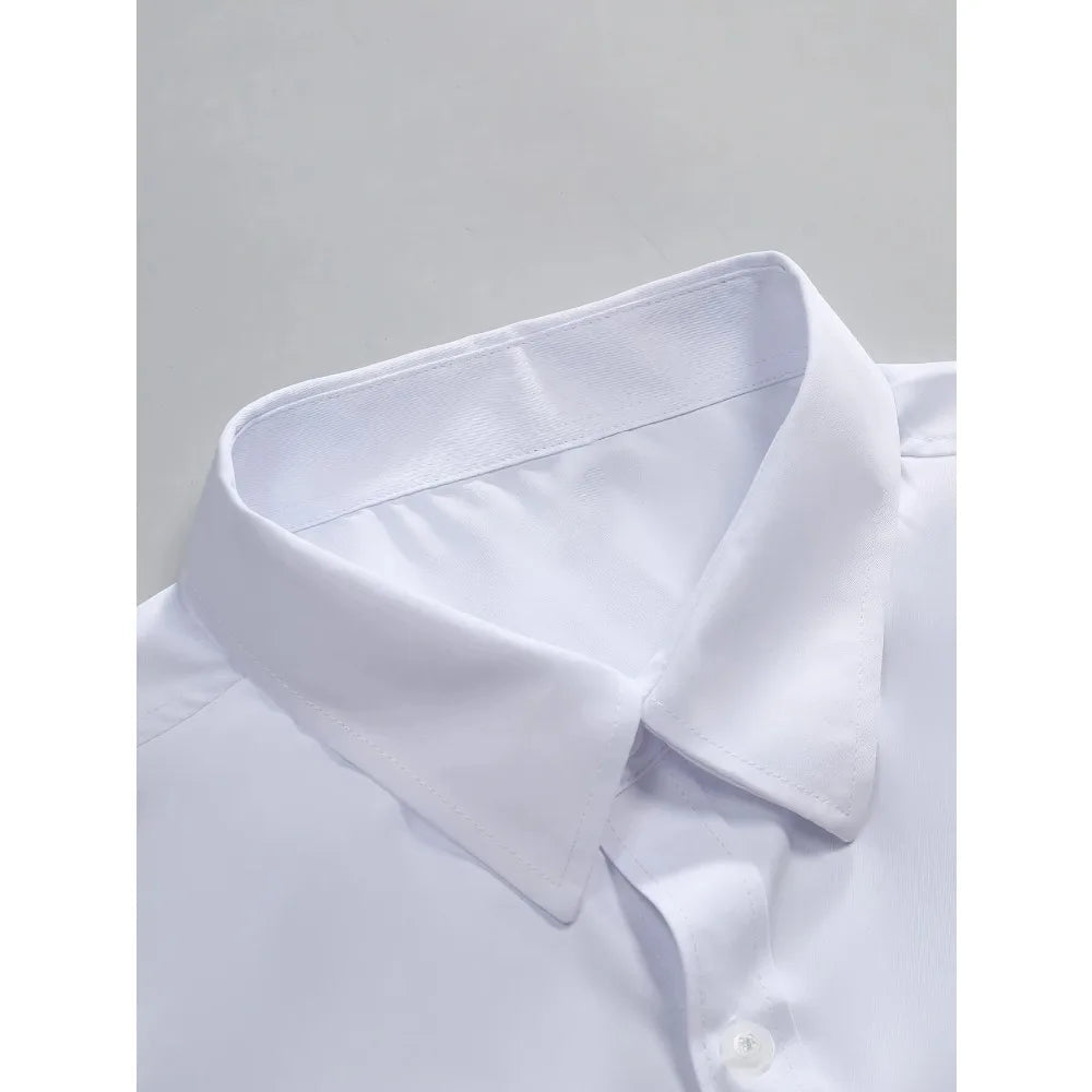 Harper | Sleek Long Sleeve Stretch Fit Business Casual Shirt