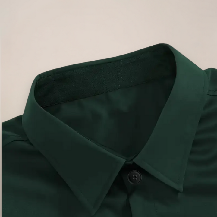 Jude | Sleek Long Sleeve Button-Up Dress Shirt Men