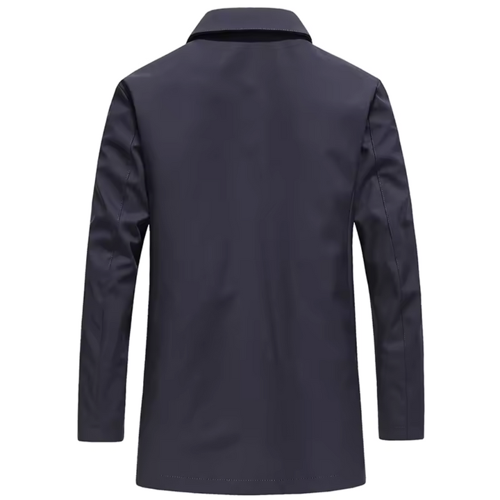 Isabella | Elegant Button-Up Trench Coat With Classic Collar