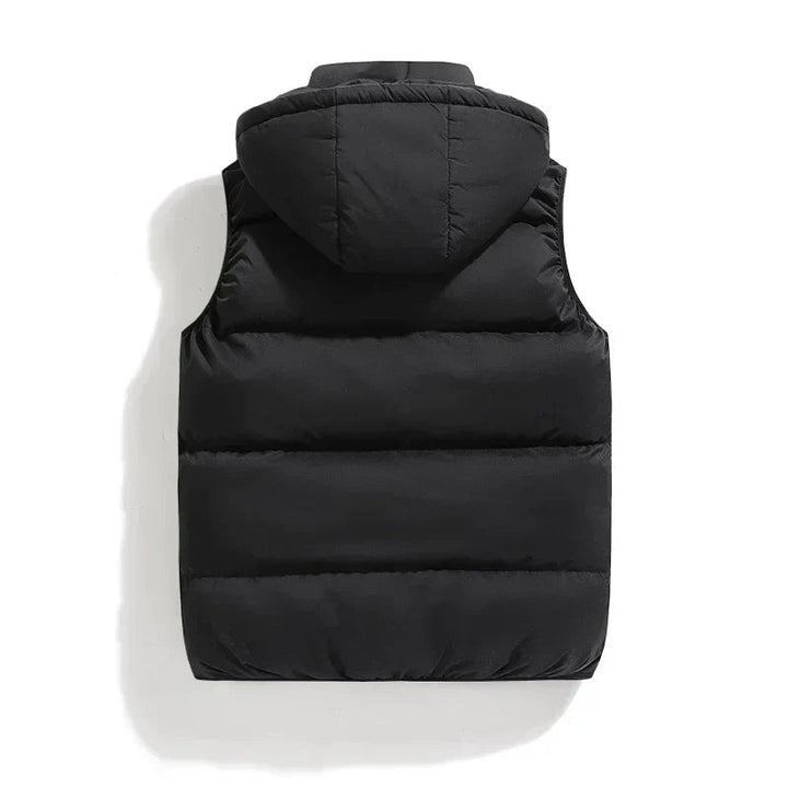 Juliet | Stylish Hooded Padded Bodywarmer Sleeveless Vest