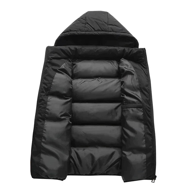 Juliet | Stylish Hooded Padded Bodywarmer Sleeveless Vest