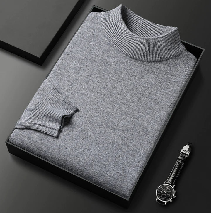 Sophia | Elegant Turtleneck Pullover Sweater Men's Knitwear