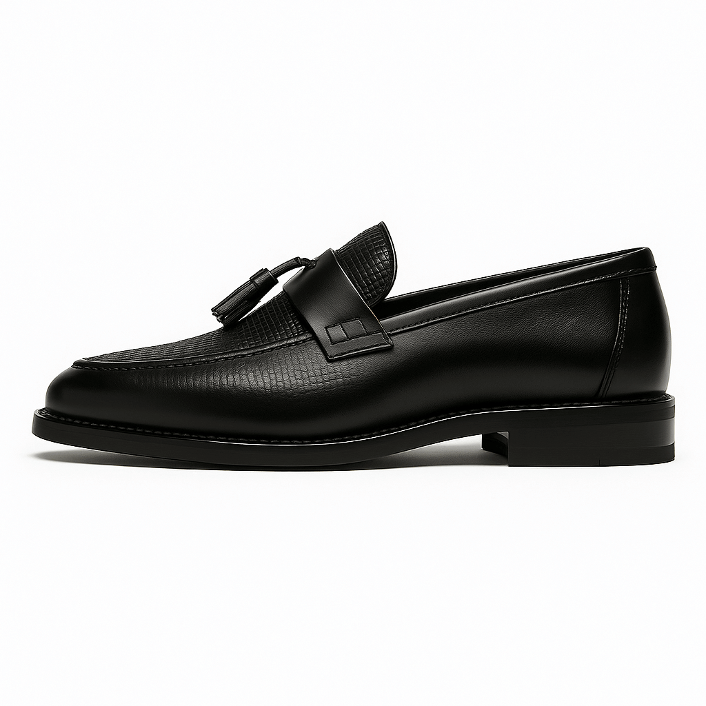 Atticus | Sophisticated Woven Tassel Loafers Men