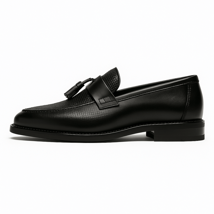Atticus | Sophisticated Woven Tassel Loafers Men