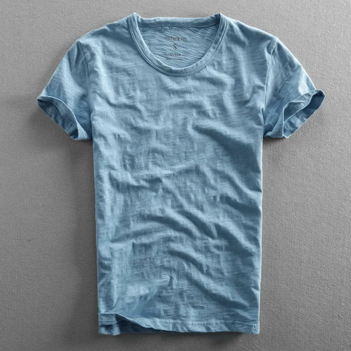 Fiona | Effortless Cotton Crew Neck Relaxed Fit T-Shirt